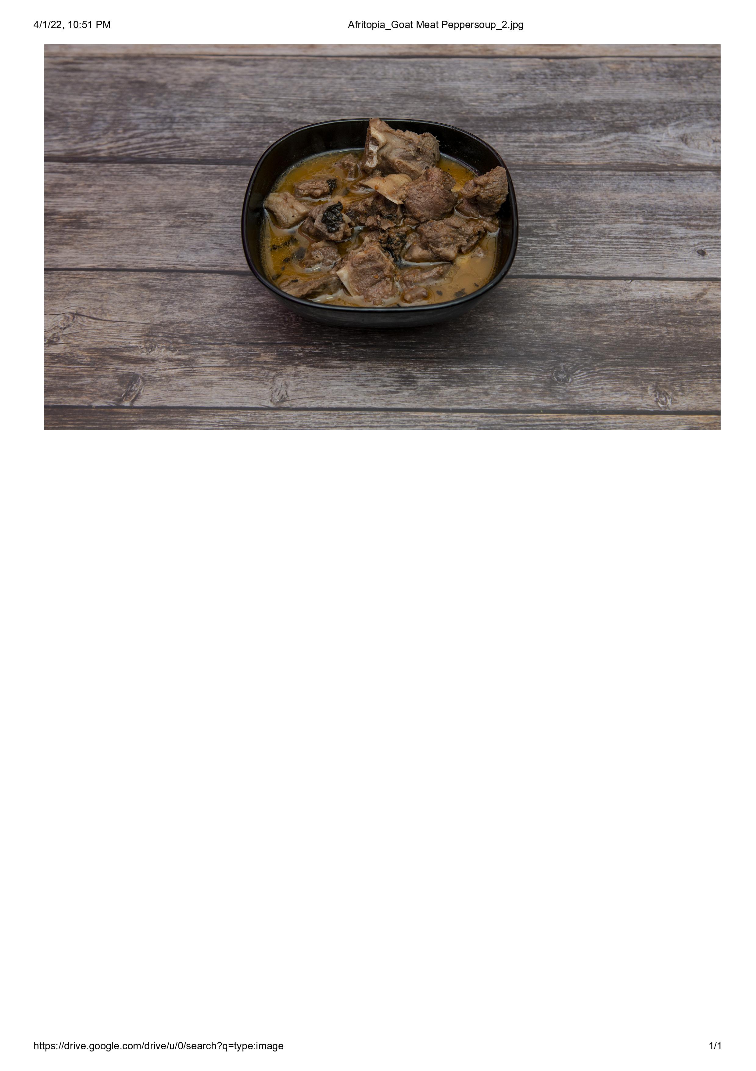 Assorted Meat Pepper Soup